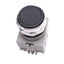 Used IDEC AOW110-B Black Maintained Pushbutton, 2-Position, 22mm, 1NO, 600V 10A Max