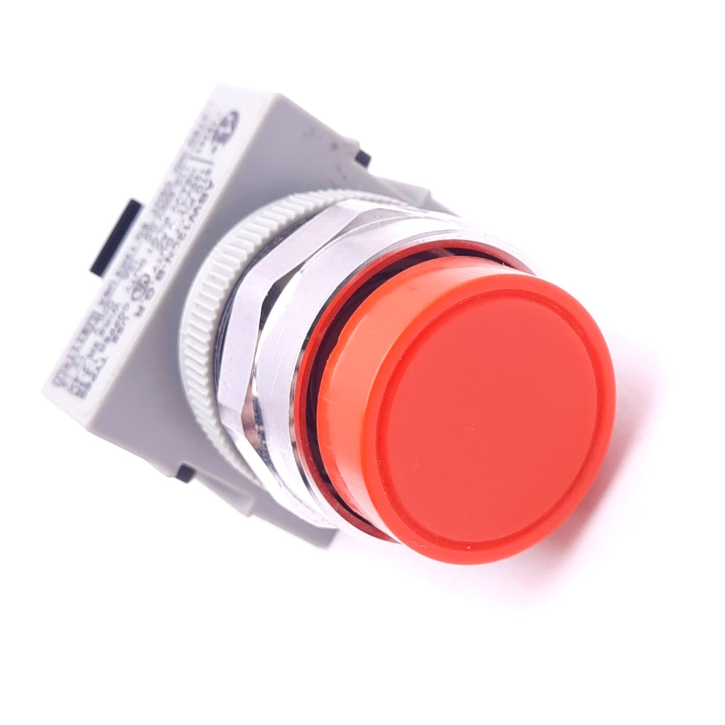 Used IDEC ABW120N-R Red Extended Momentary Pushbutton, ø22mm, 600VAC/DC 10A Max