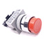 Used IDEC ABW120N-R Red Extended Momentary Pushbutton, ø22mm, 600VAC/DC 10A Max