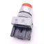 Used IDEC ABW120N-R Red Extended Momentary Pushbutton, ø22mm, 600VAC/DC 10A Max