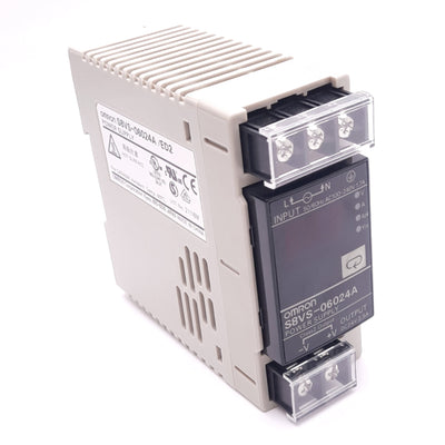 New – Open box Omron S8VS-06024A Power Supply, 100-240VAC 1.7A In, 24VDC 2.5A Out, 60W Max