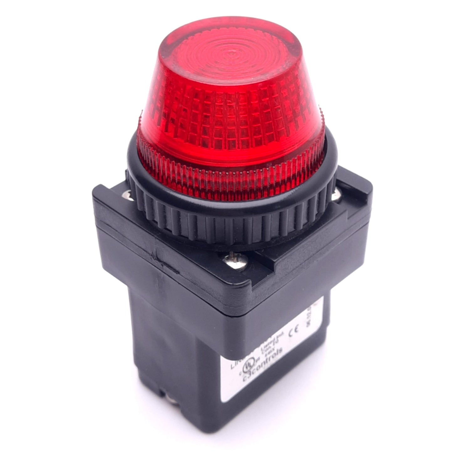 New c3controls 30MV20-240DLW Red Indicator Pilot Light, 30mm, 20-240VAC/DC Lamp