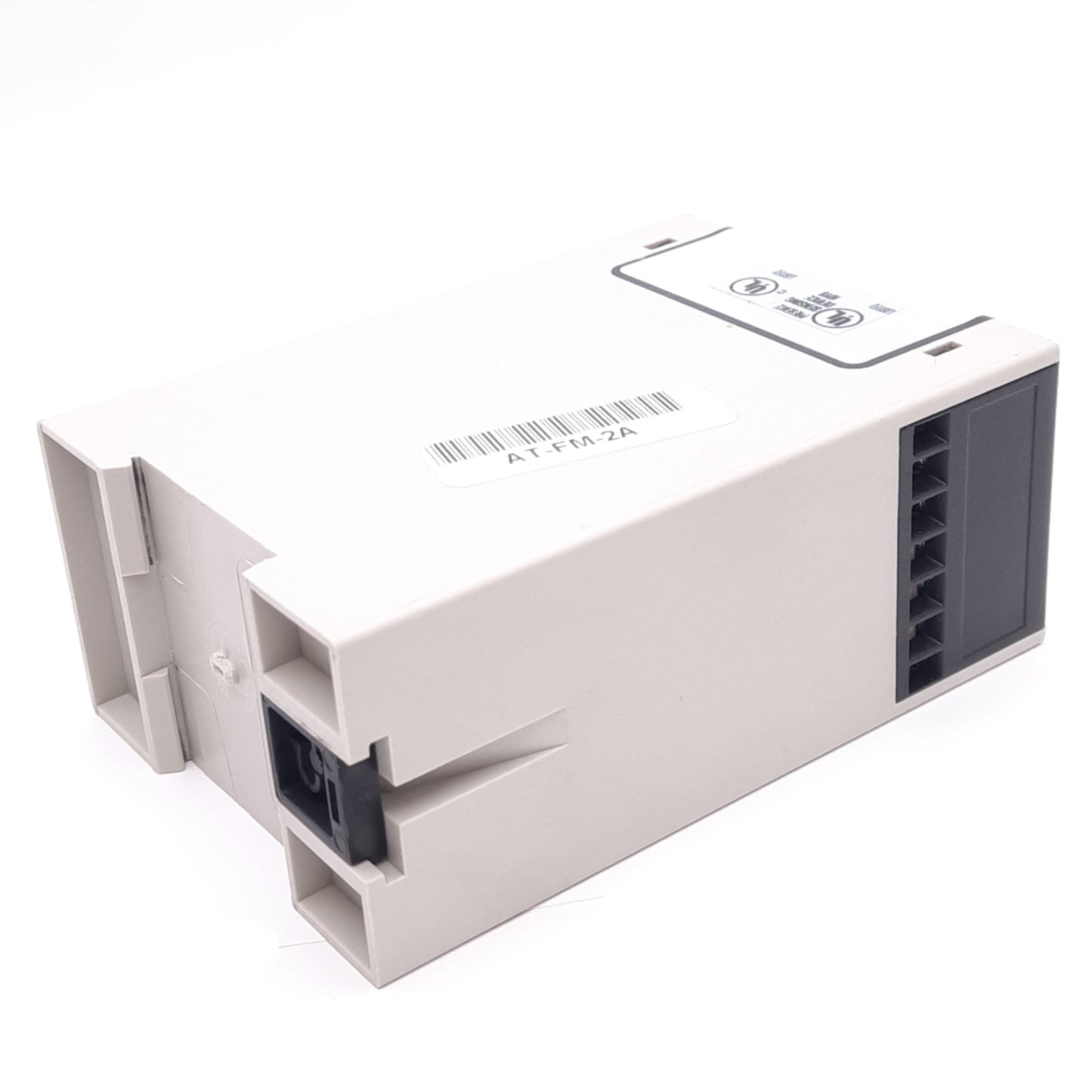 Used Banner AT-FM-2A DUO-TOUCH Two-Hand Control Safety Relay Module, 24VAC/DC, 250mA