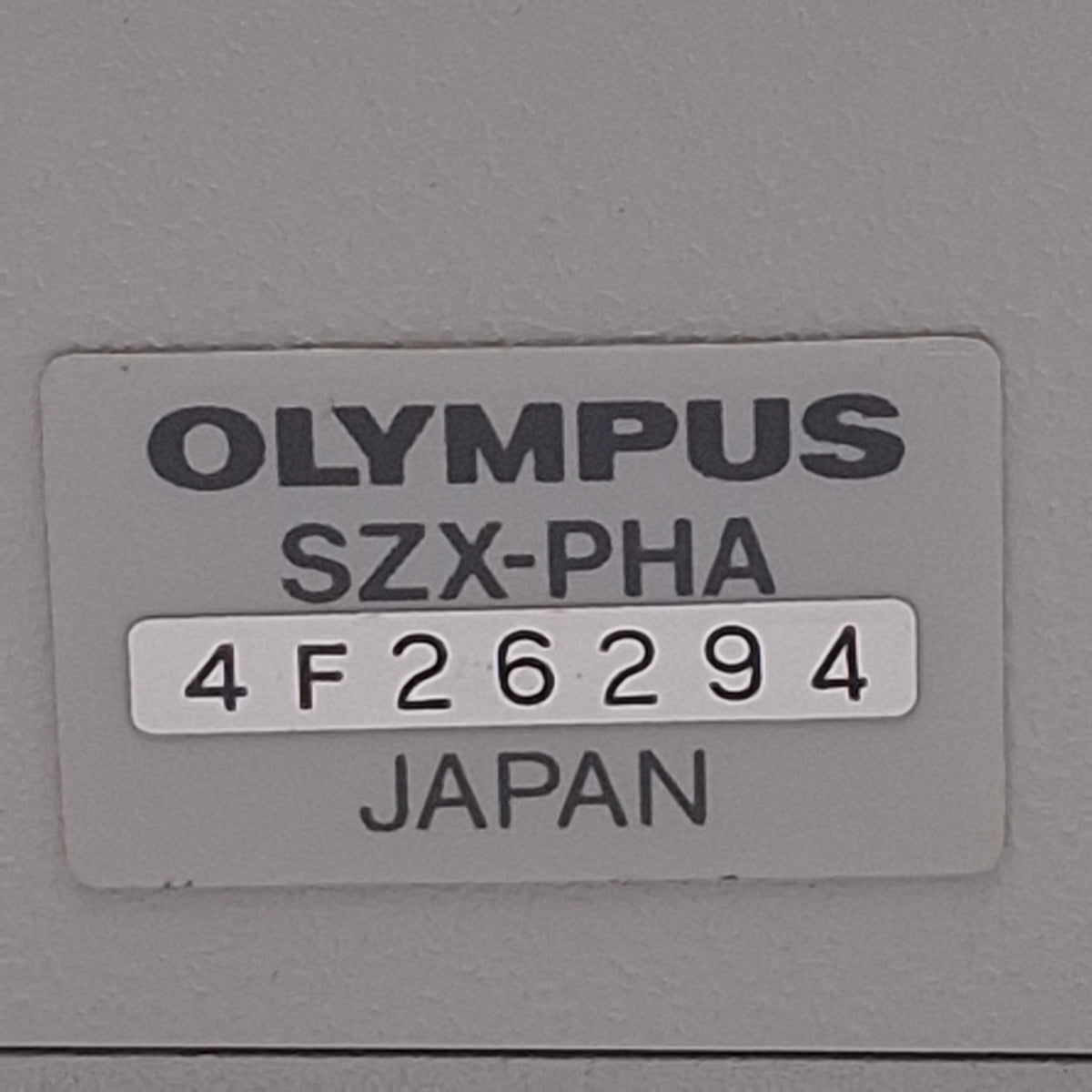Used Olympus SZX-PHA Camera / Photo Adapter For SZX Series Stereo Microscopes