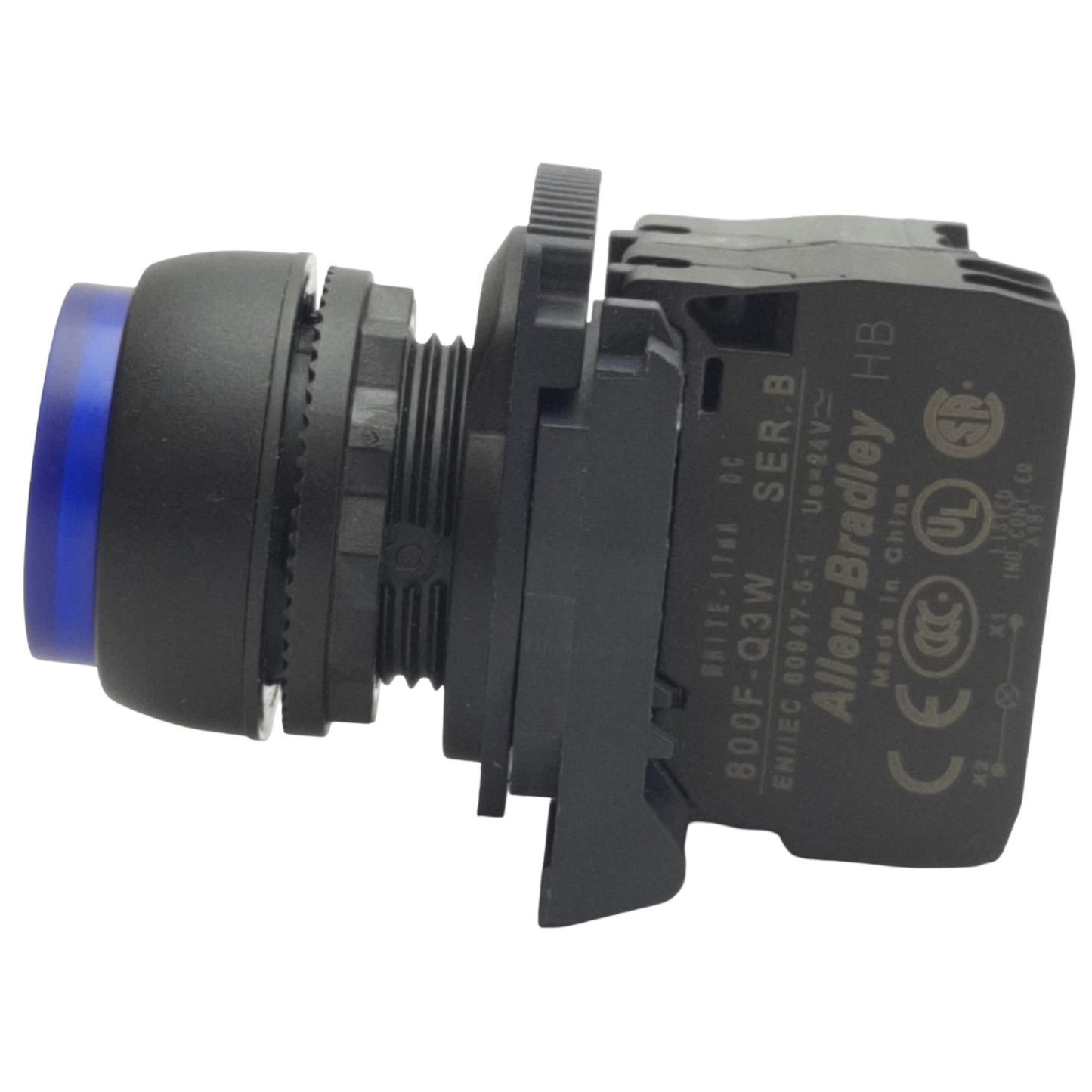 Used Allen Bradley 800FP-E6 Blue Illuminated Extended Push Button ø22mm, 1NO