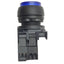 Used Allen Bradley 800FP-E6 Blue Illuminated Extended Push Button ø22mm, 1NO
