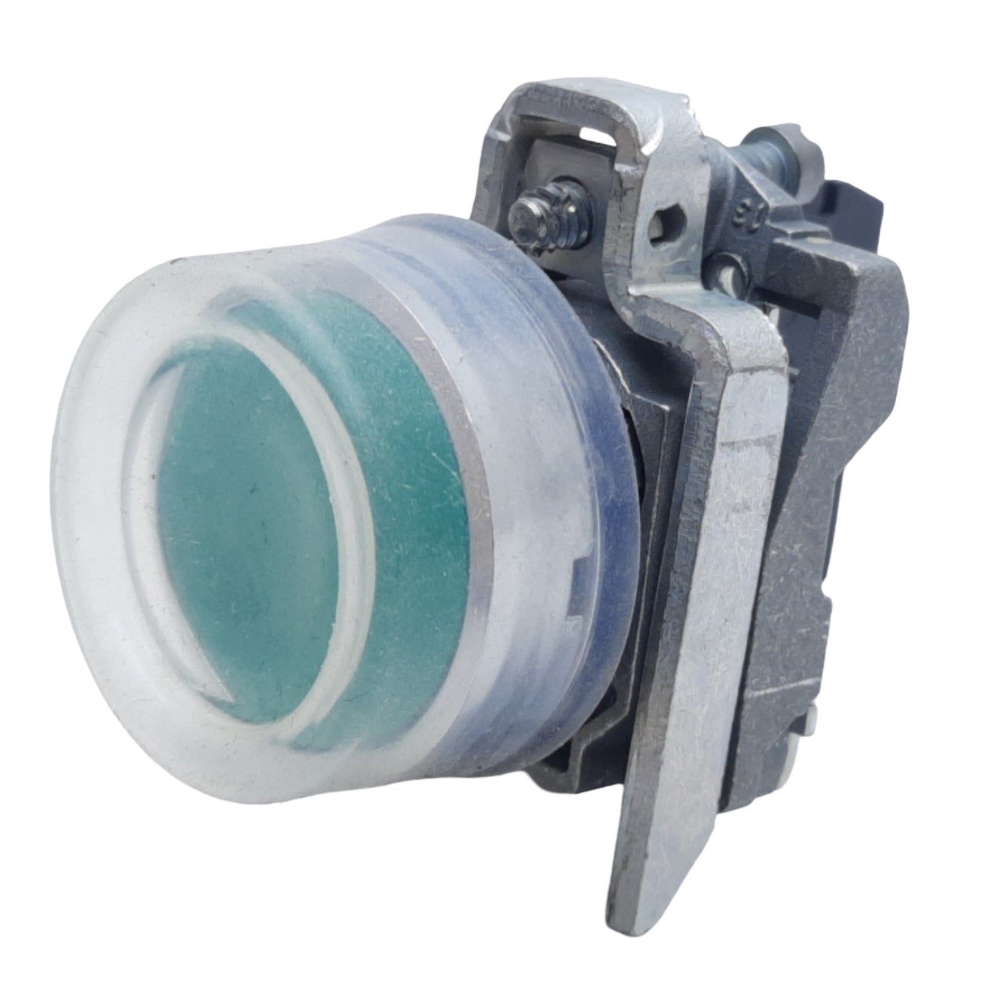 Used Schneider Electric XB4VP31 Harmony XB4 Push Button w/ Clear Boot 1NO 22mm 240VAC