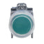 Used Schneider Electric XB4VP31 Harmony XB4 Push Button w/ Clear Boot 1NO 22mm 240VAC