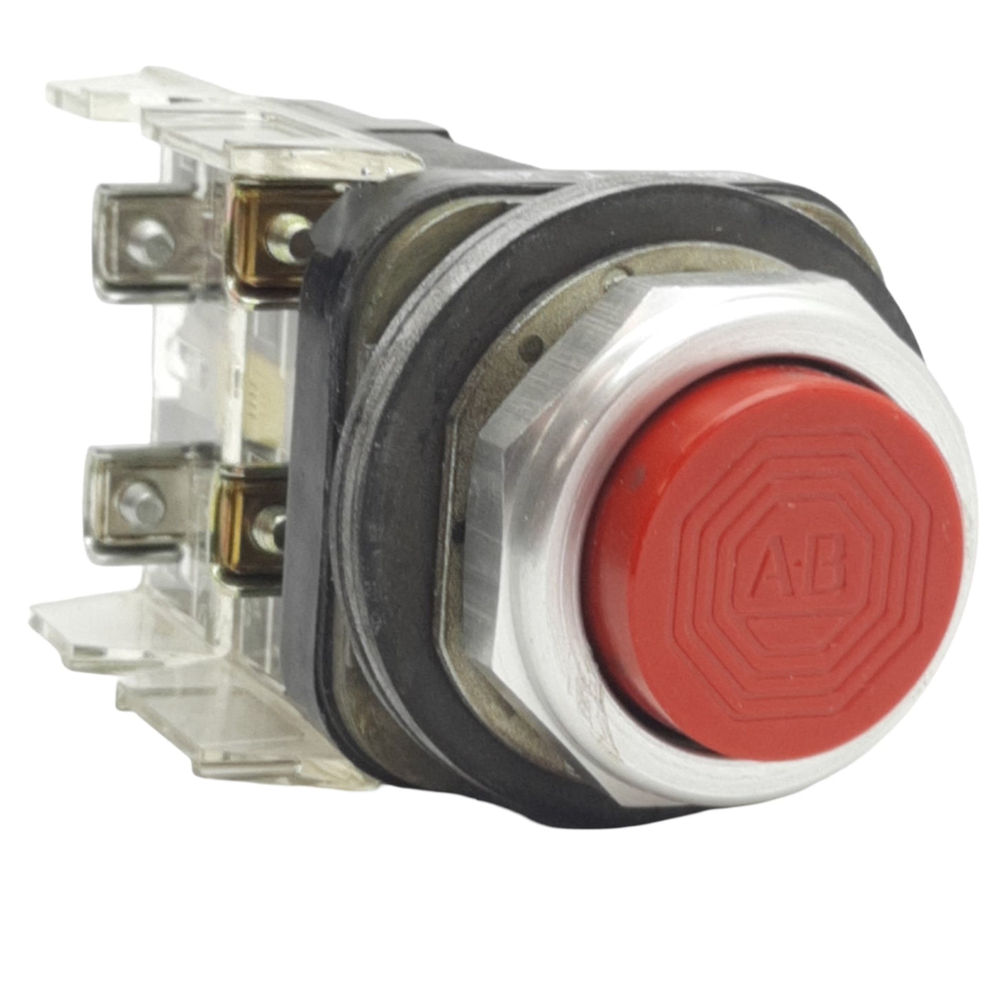 Used Allen Bradley 800T-B5A4 Red Momentary Extended Push Button ø30mm, 2NC, 600VAC/DC