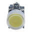 Used Schneider Electric XB4BP51 Harmony Pushbutton w/ Clear Boot, 1NO 22mm, 3A 240VAC