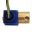 Used Valcor SV331GF16V8AD5 Solenoid Valve, 2-Way, 1/8in NPT, 0~60psi, 24VDC Coil