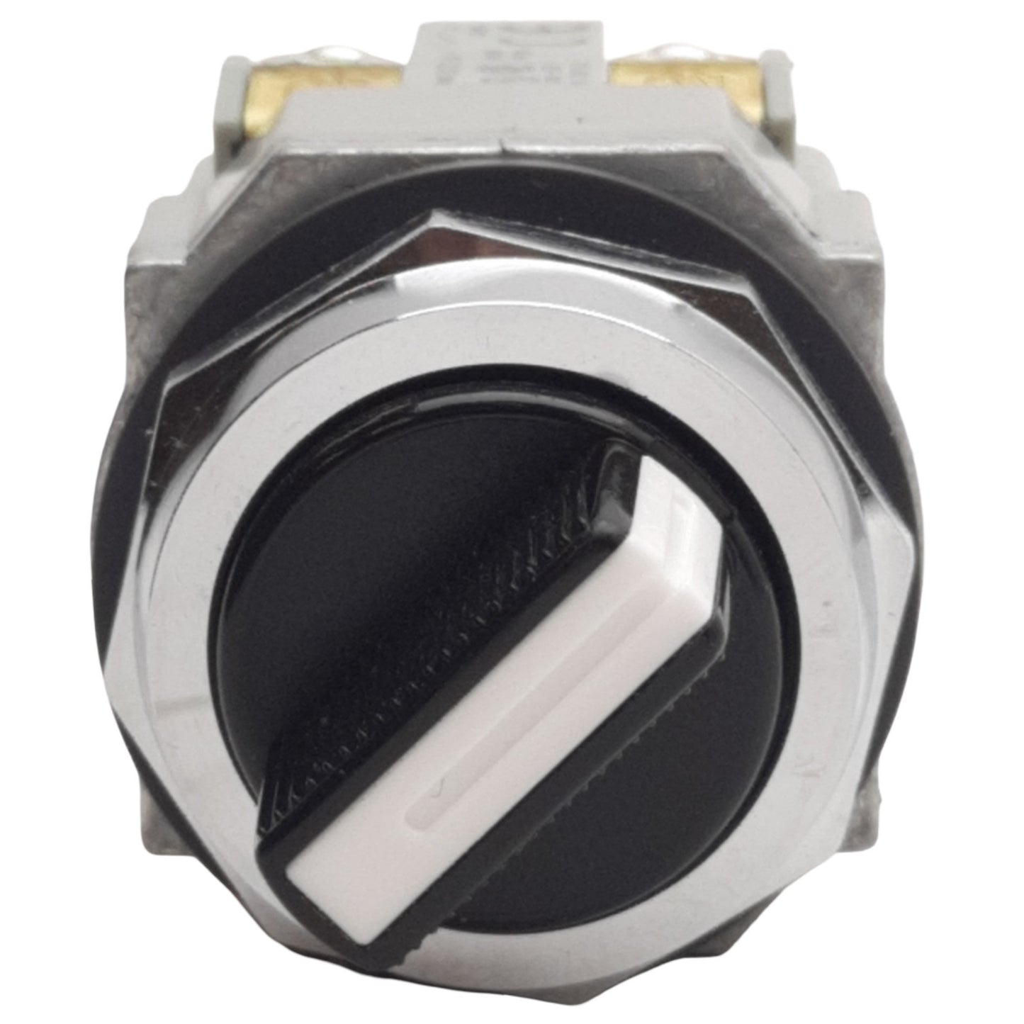 Used IDEC ASD2L10NU 2-Position Maintained Selector Switch ø30mm, 1NO, 600VAC/DC 10A
