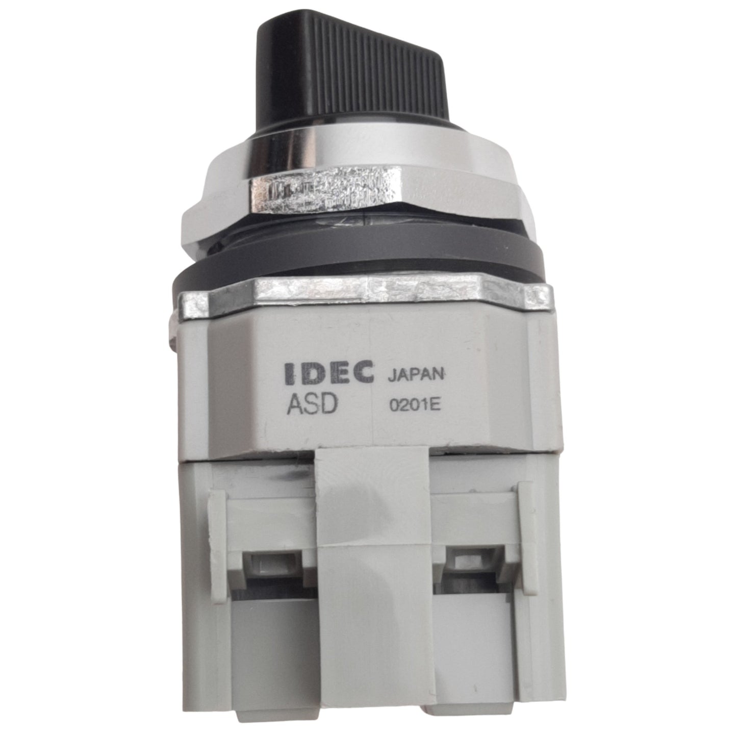 Used IDEC ASD2L10NU 2-Position Maintained Selector Switch ø30mm, 1NO, 600VAC/DC 10A