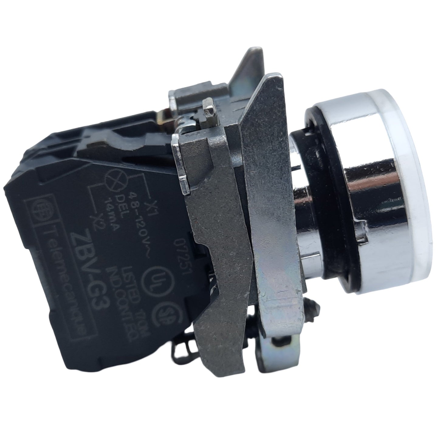 Used Schneider Electric XB4BW33G5 Harmony Illuminated Pushbutton 22mm 1NO 120V AC