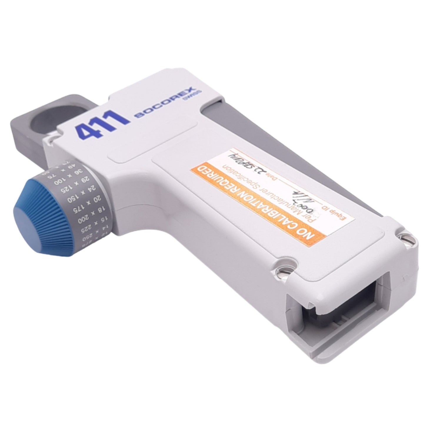 New Socorex 411.5000 Stepper 411 Adjustable Repeater Pipette, 10µL to 5mL Ecostep