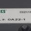 Used Numatics 0A22-1 Shuttle Valve, 2-Way, 1/8in NPT, 1.5-80psig, 14.3scfm