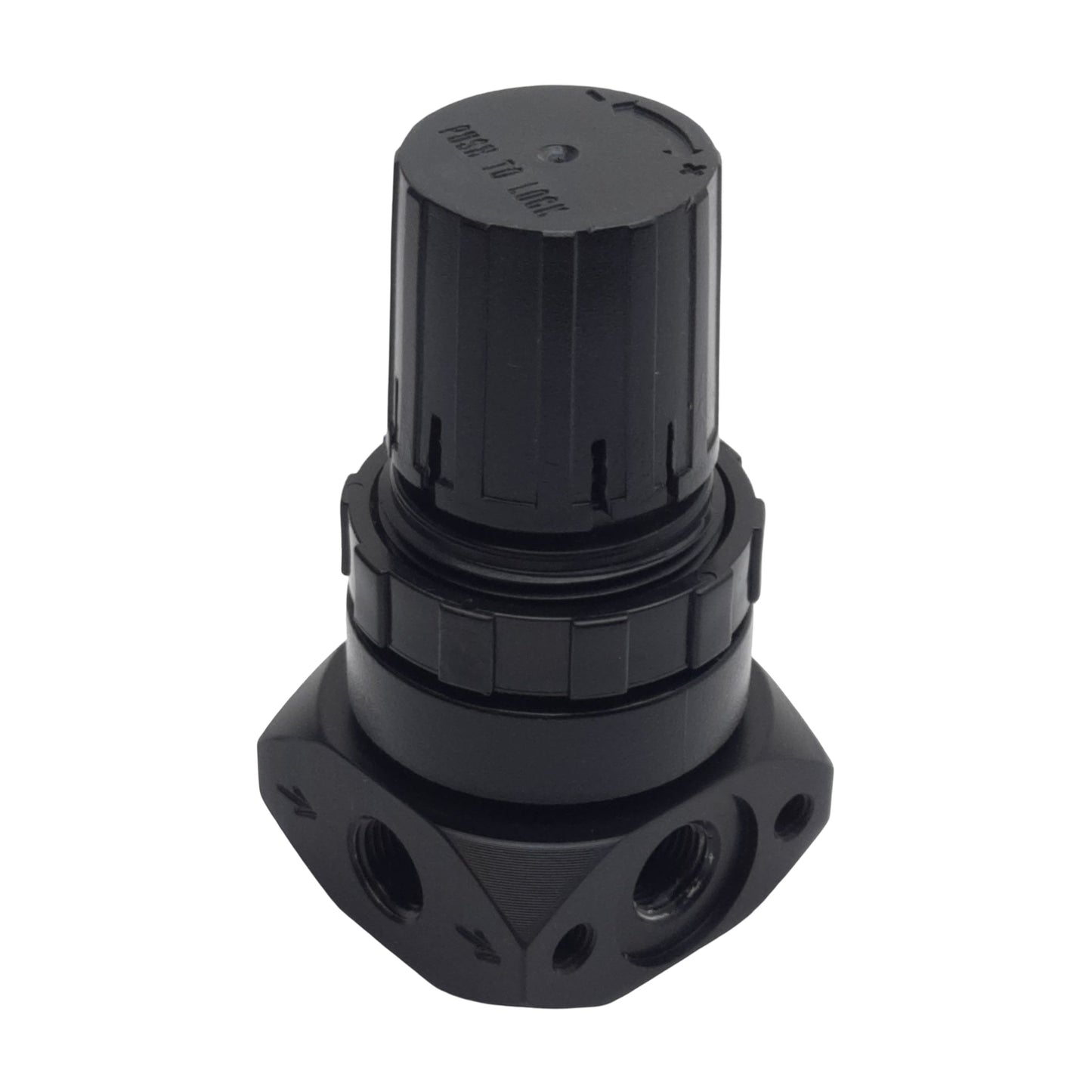 Used Numatics R12R-01 Pressure Regulator, 1/8in NPTF, 0-125psig, 200psig Max