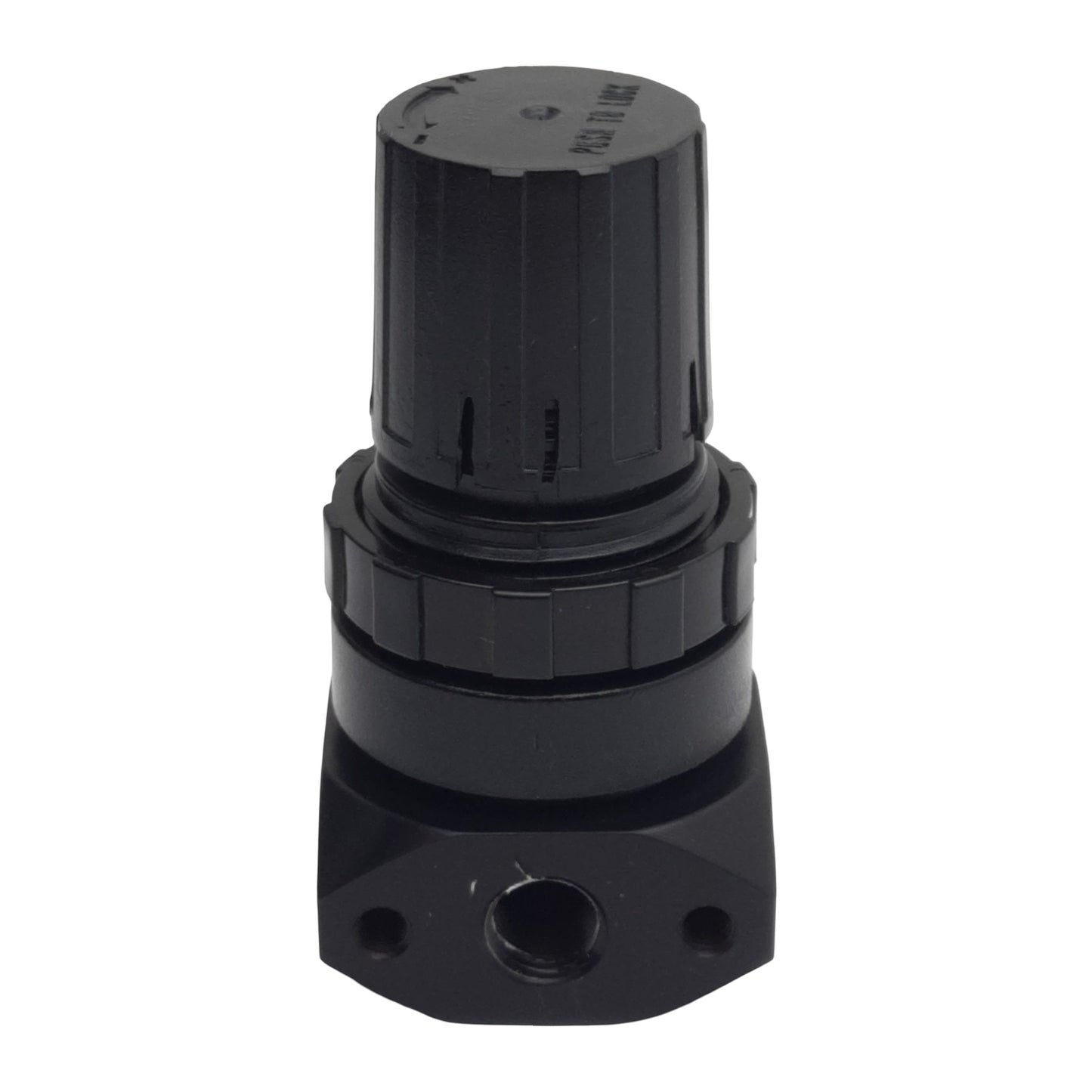 Used Numatics R12R-01 Pressure Regulator, 1/8in NPTF, 0-125psig, 200psig Max