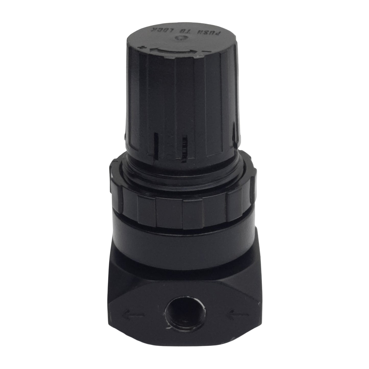 Used Numatics R12R-01 Pressure Regulator, 1/8in NPTF, 0-125psig, 200psig Max