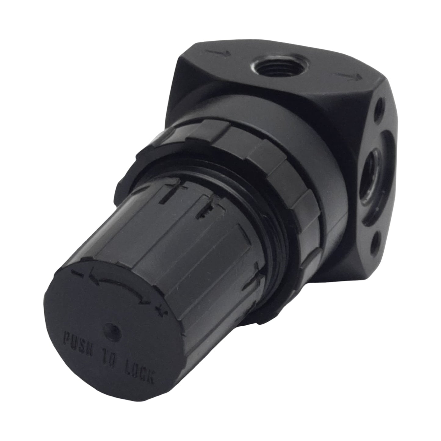 Used Numatics R12R-01 Pressure Regulator, 1/8in NPTF, 0-125psig, 200psig Max