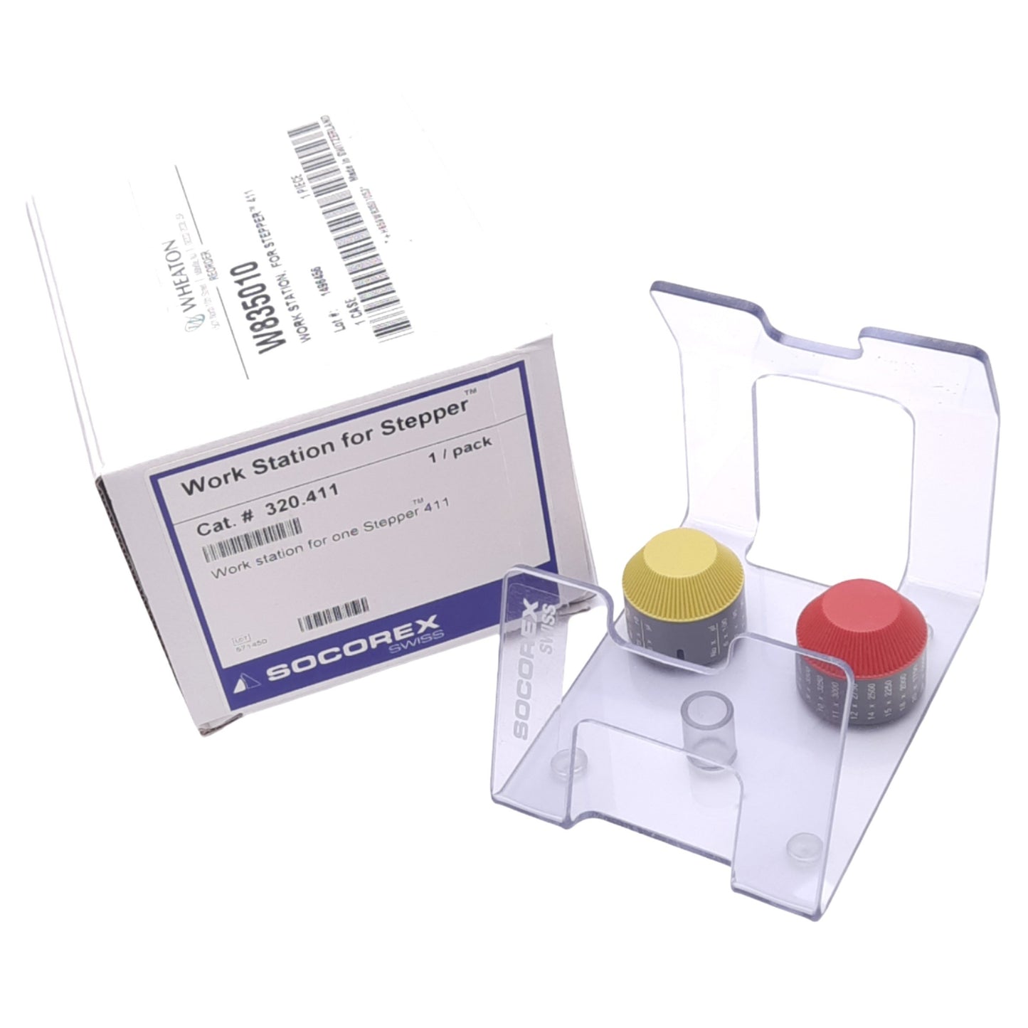 New Socorex 320.411 Work Station Stand for Stepper 411 Adjustable Repeater Pipette