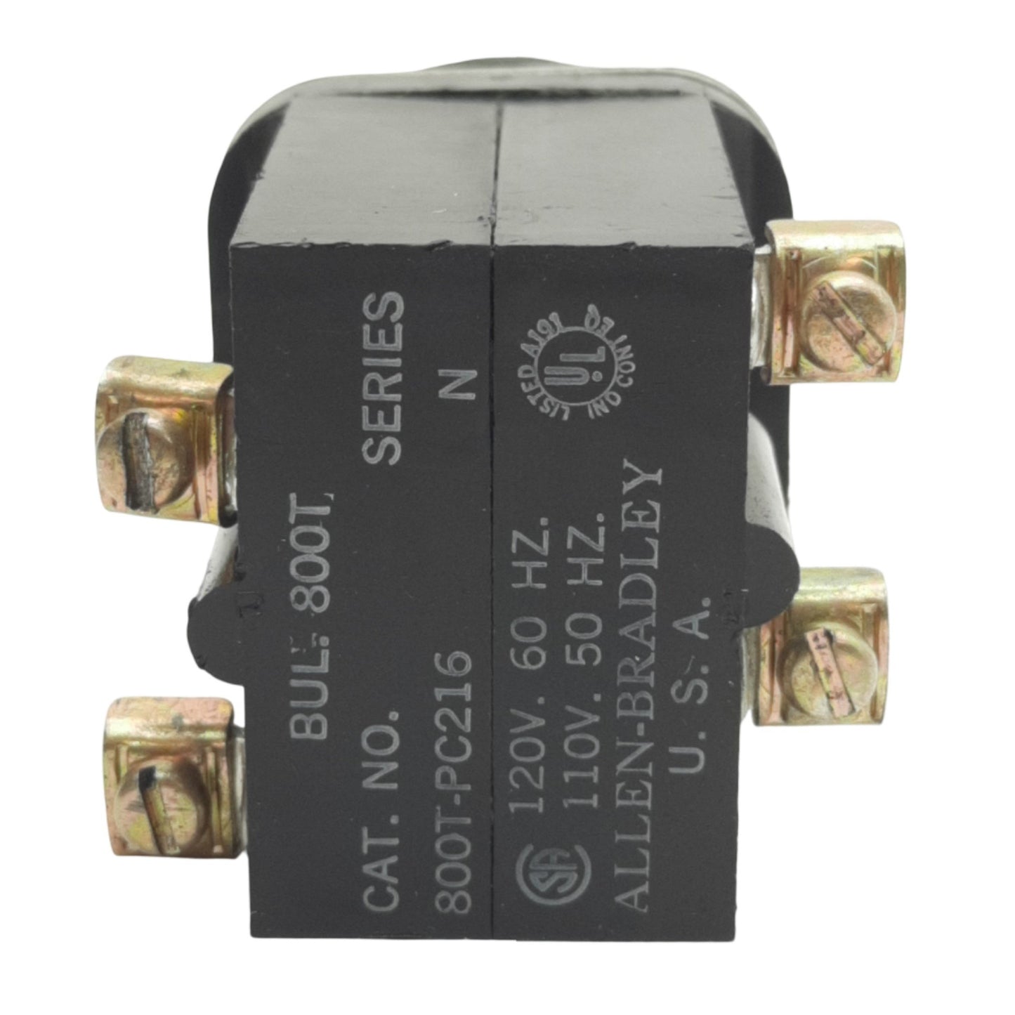 Used Allen Bradley 800T-PCL216GR Green/Red Cluster Pilot Light ø30mm, 120VAC