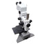 Used Olympus SZX12 Microscope W/ Beam Splitter SZX-BS & Leeds Base *Cracked Slide*