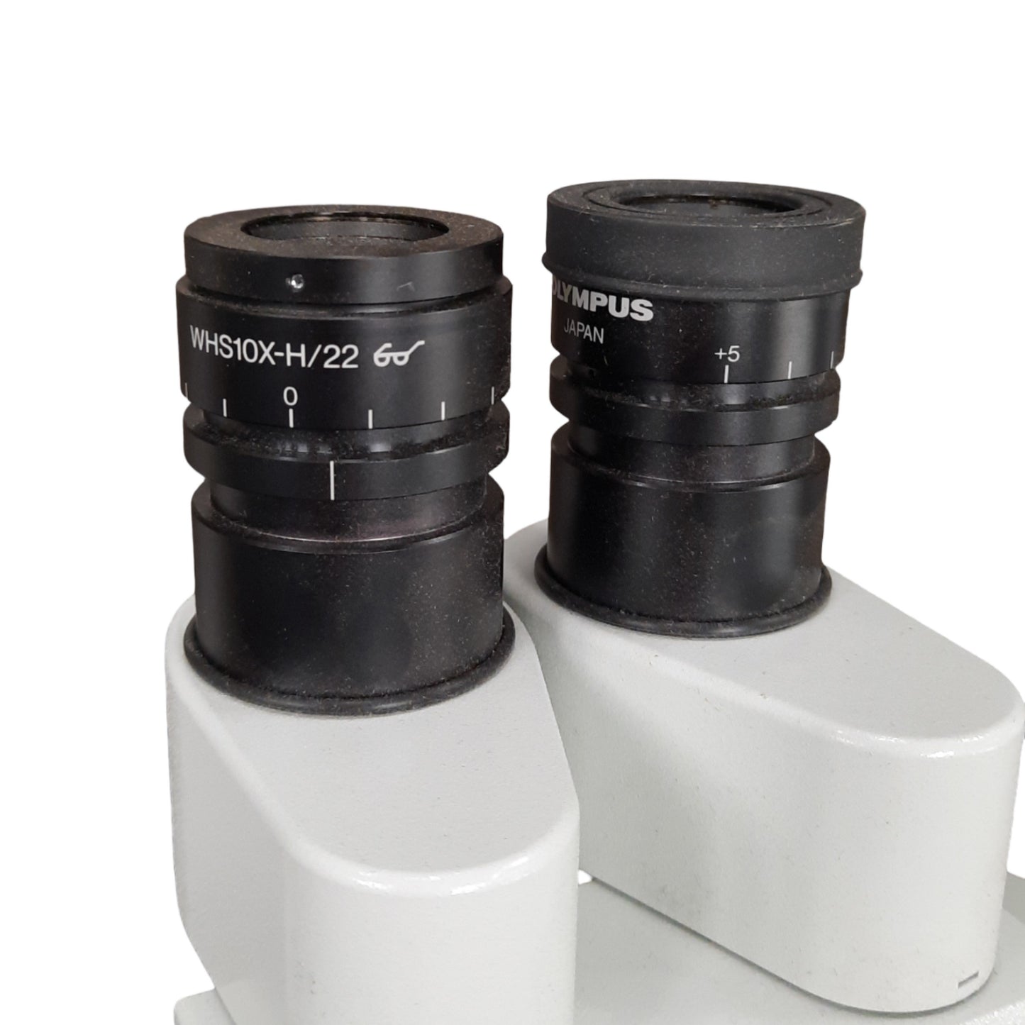Used Olympus SZX12 Microscope W/ Beam Splitter SZX-BS & Leeds Base *Cracked Slide*