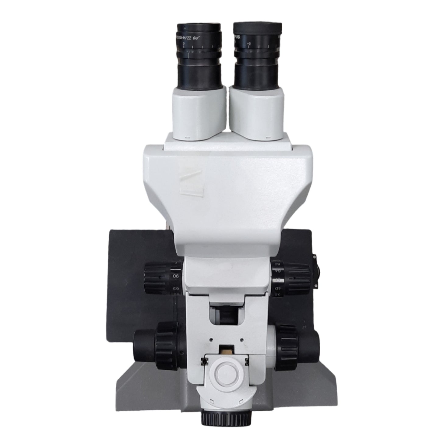 Used Olympus SZX12 Microscope W/ Beam Splitter SZX-BS & Leeds Base *Cracked Slide*