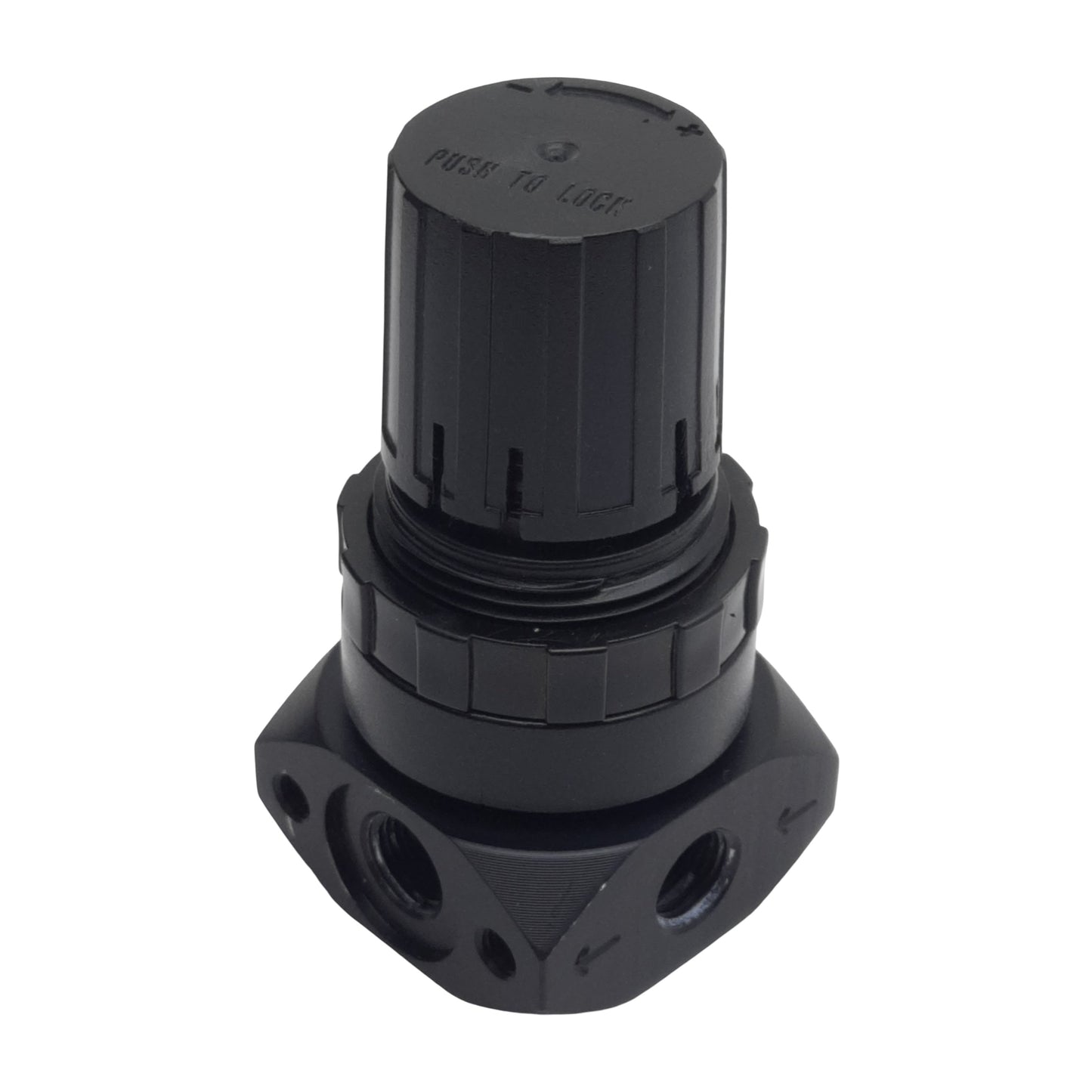 Used Numatics R12R-01IP Miniature Pressure Regulator, 1/8in NPTF, 0-25psig Out