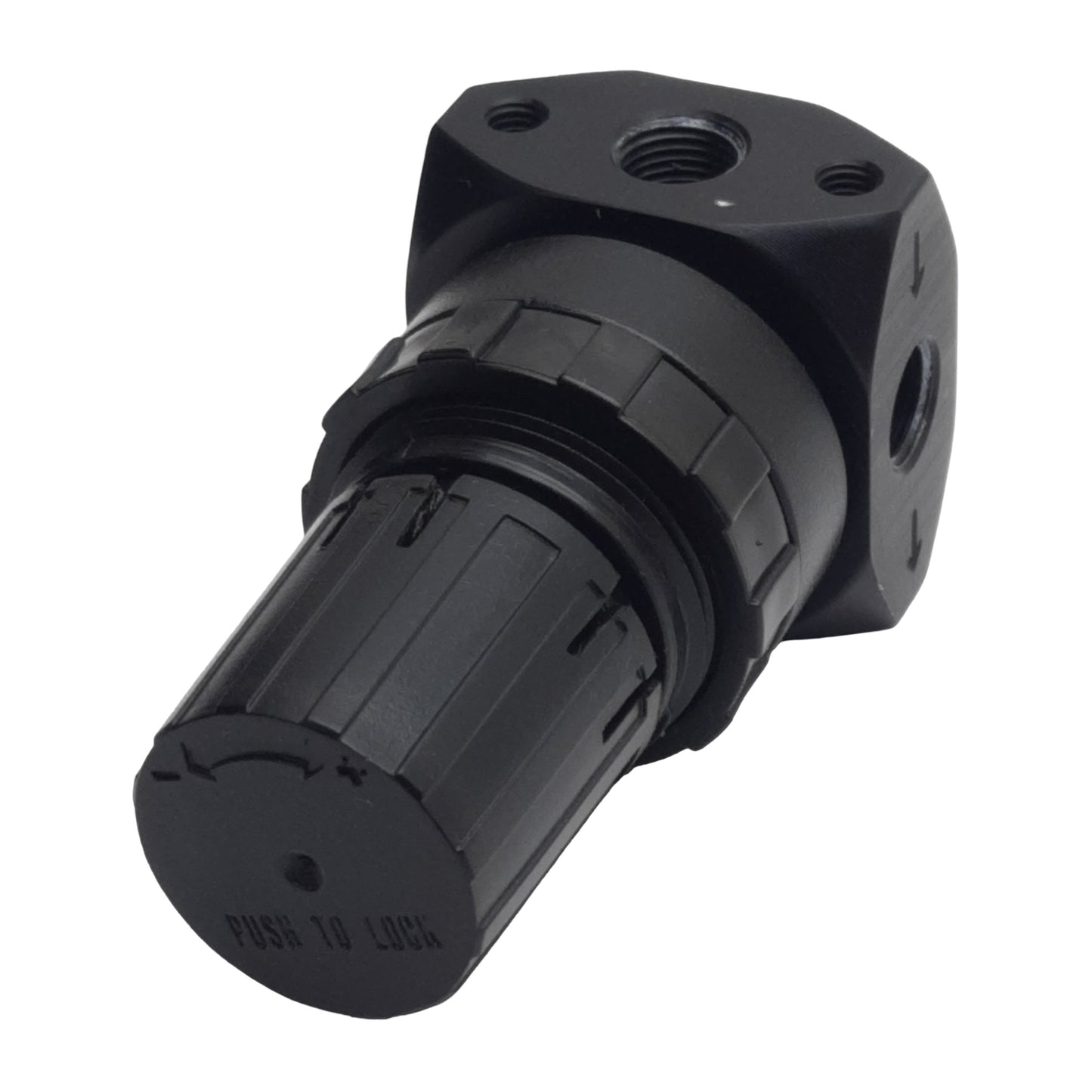 Used Numatics R12R-01IP Miniature Pressure Regulator, 1/8in NPTF, 0-25psig Out