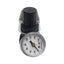 Used Numatics R12R-01G Pressure Regulator, 1/8in NPTF, 0-125psig, w/ 0-160psi Gauge