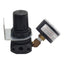 Used Numatics R12R-01G Pressure Regulator, 1/8in NPTF, 0-125psig, w/ 0-160psi Gauge
