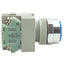 Used IDEC ABW120-S Blue Momentary Flush Push Button ø20mm, 2NO, 600VAC/DC 10A