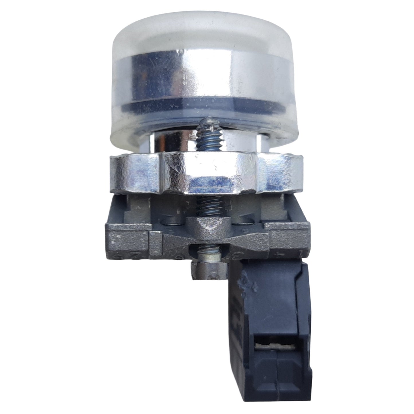 Used Schneider Electric XB4BP21 Harmony XB4 Push Button w/ Clear Boot 1NO 22mm 240VAC