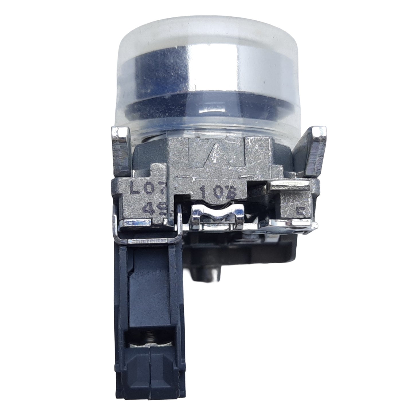 Used Schneider Electric XB4BP21 Harmony XB4 Push Button w/ Clear Boot 1NO 22mm 240VAC