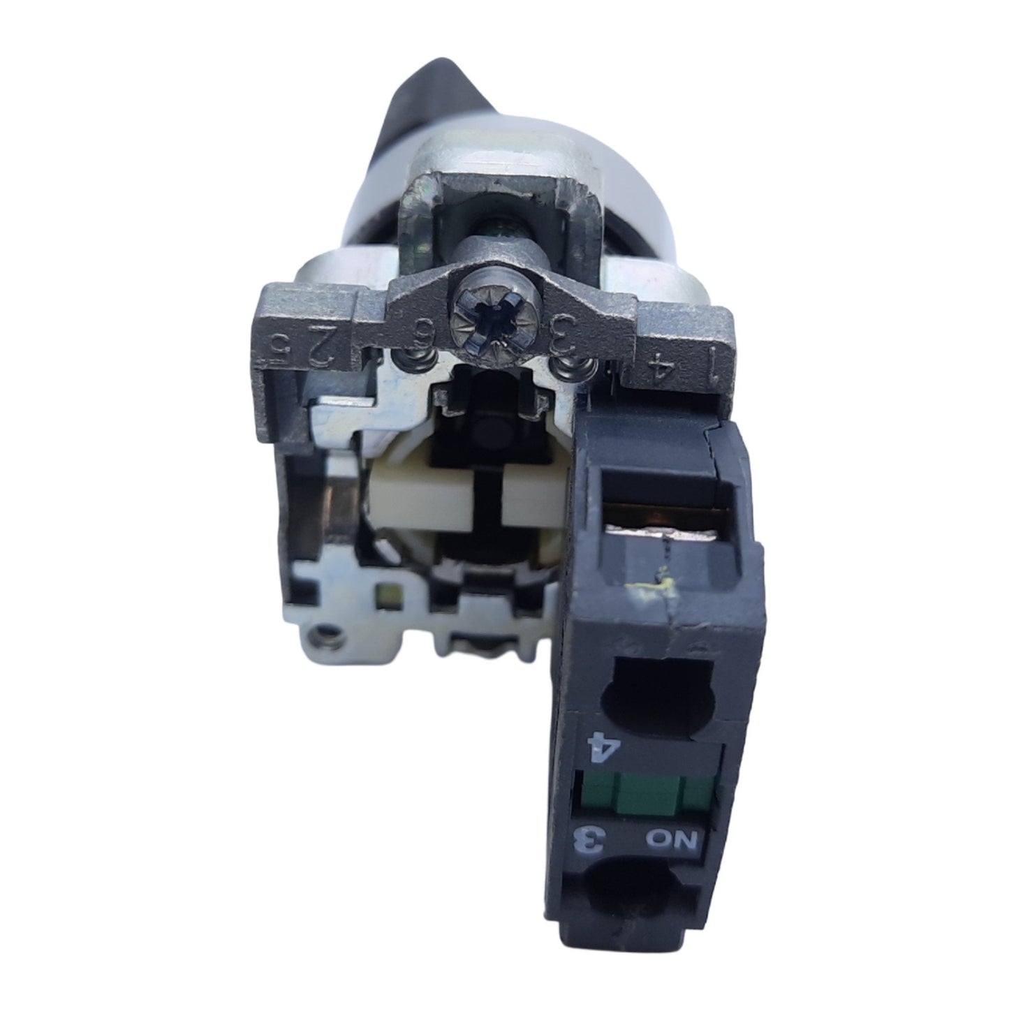 Used Schneider Electric XB4BD21 Harmony XB4 Selector Switch 2-Position, 22mm 600VAC