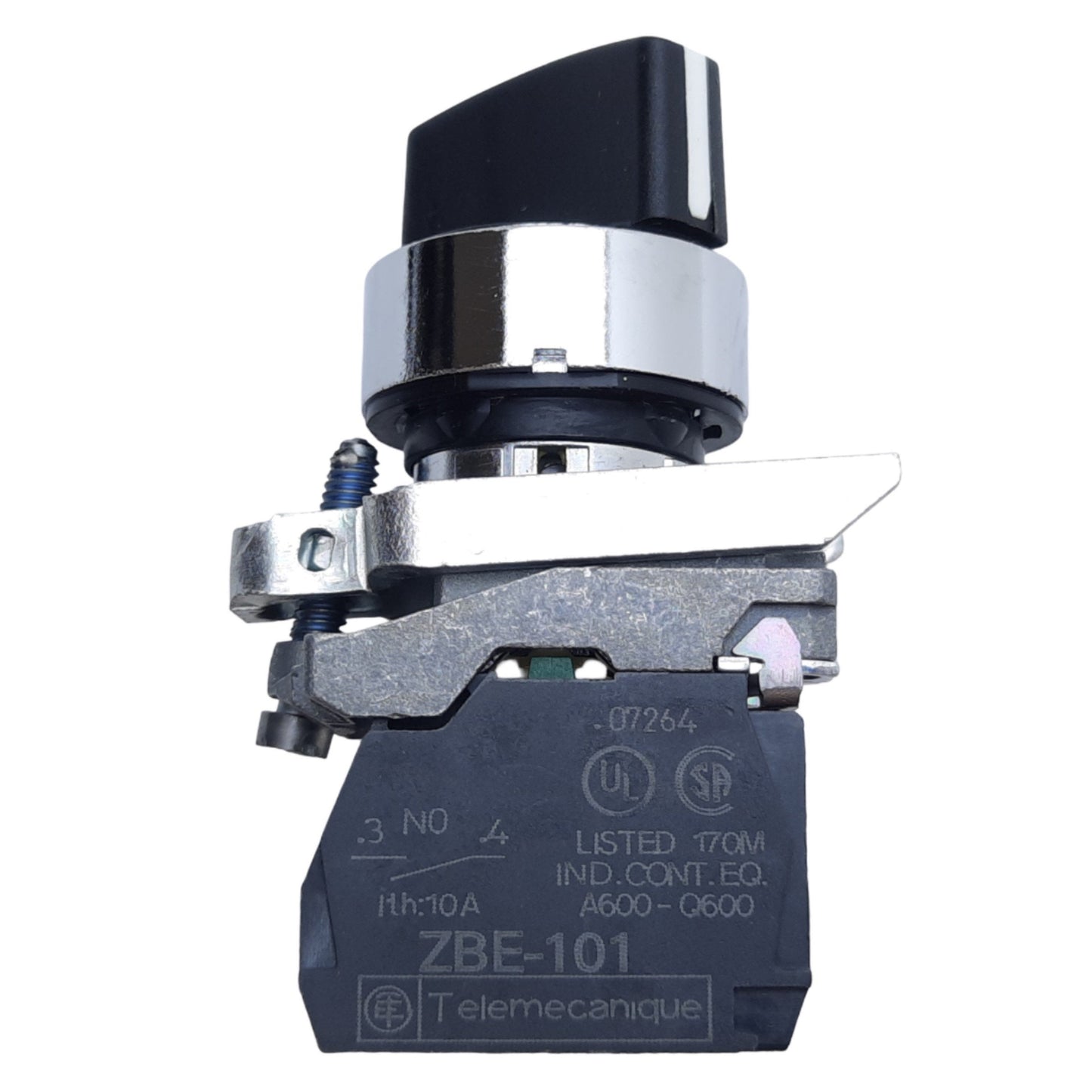 Used Schneider Electric XB4BD21 Harmony XB4 Selector Switch 2-Position, 22mm 600VAC