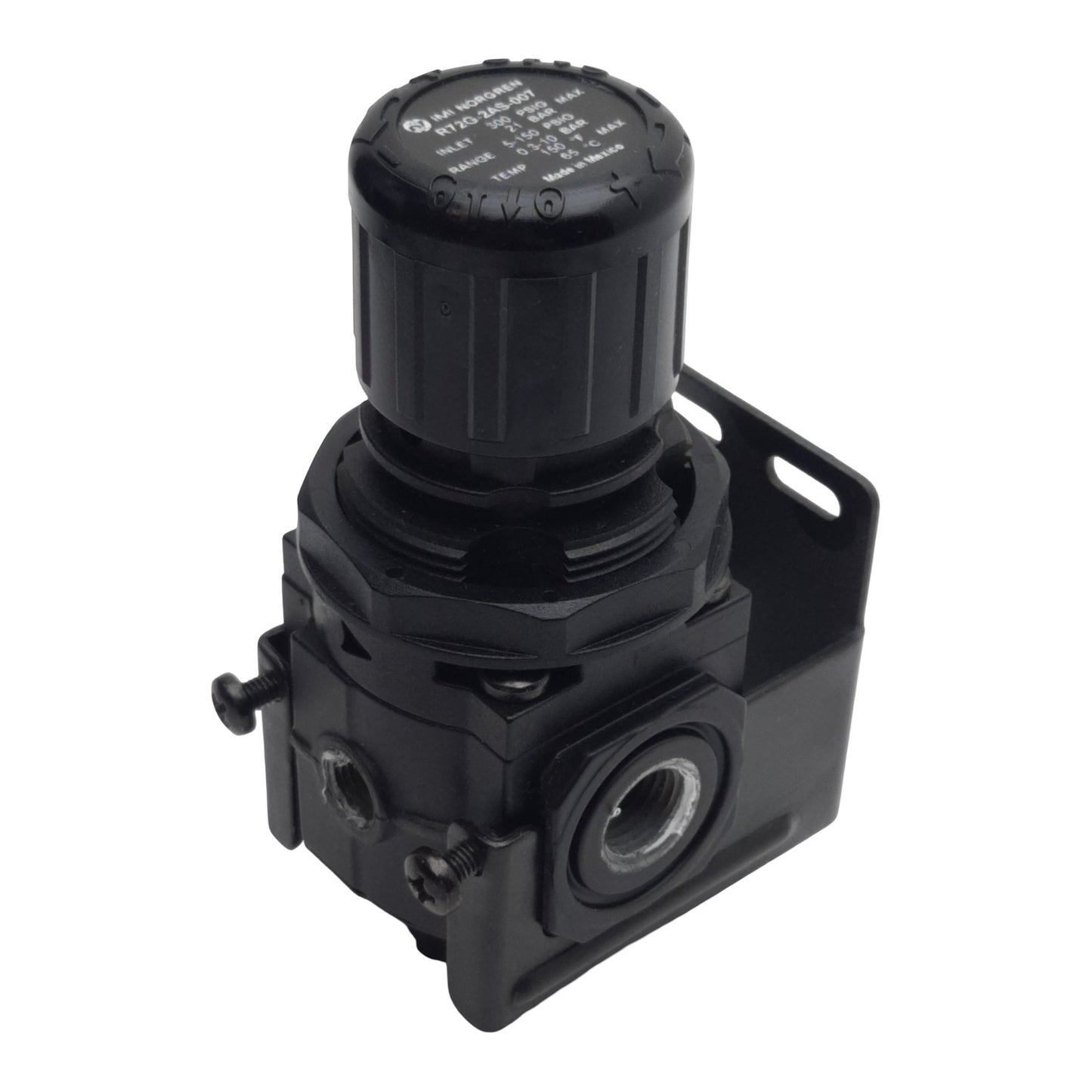 Used Norgren R72G-2AS-007 Pressure Regulator 1/4in PTF, 0.3-10bar, 21bar Max, 33dm3/s