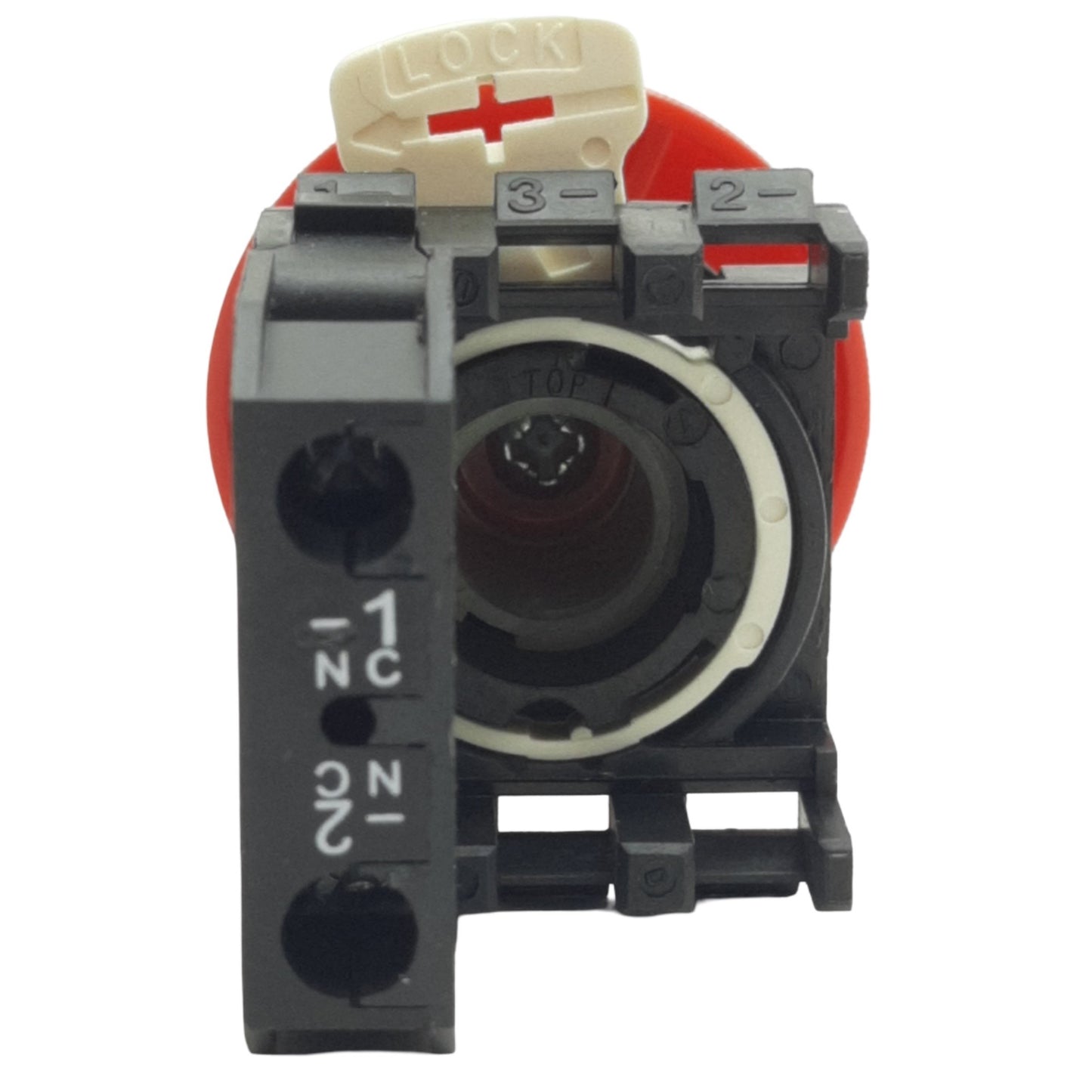 Used Eaton M22S-DP-R-K01 Red Mushroom Head Push Button ø22.5mm, 1NC, 440V Max
