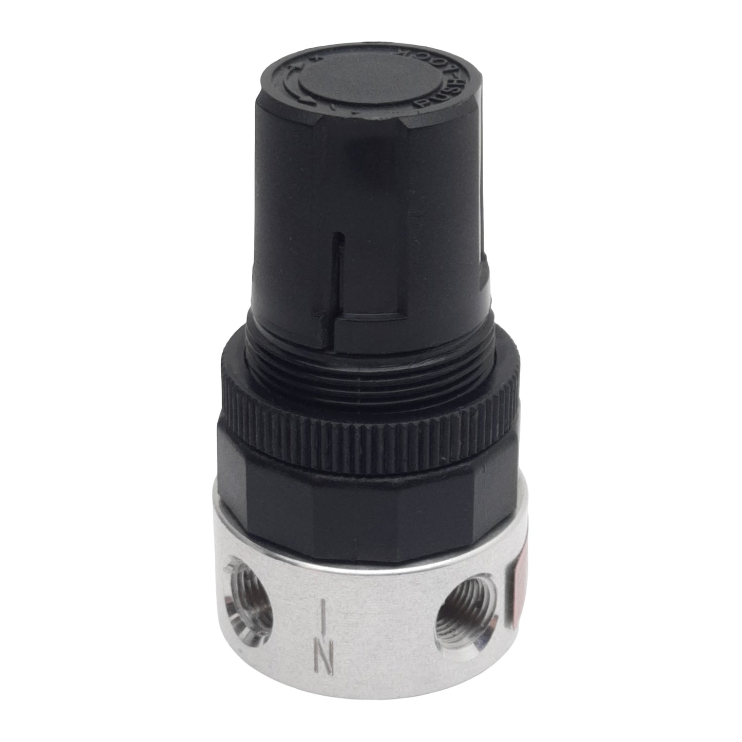 Used Norgren R04-R-01 Pressure Regulator, 1/8in NPT, 0-125psig, 300psig Max, 15scfm