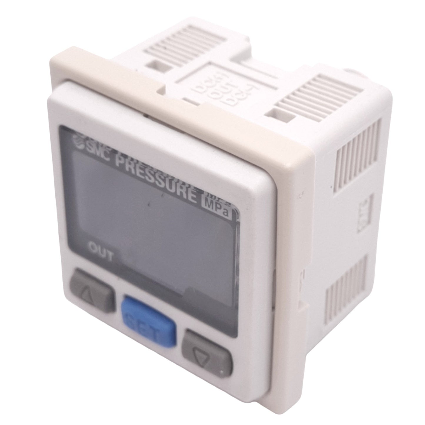 Used SMC ISE30-T1-25 Digital Vacuum Pressure Switch, -0.1~1MPa, 1/8in NPT, 12-24VDC