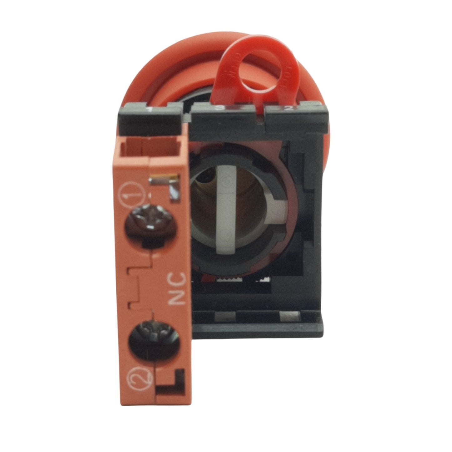 Used Omron A22E-MP-01 E-Stop Push/Pull Button ø22mm, 1NC, 110VAC 10A, 24VDC 5A