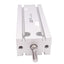 Used SMC CDU20-50D Pneumatic Cylinder, ø20mm Bore, 50mm Stroke, M5, 0.7MPa Max