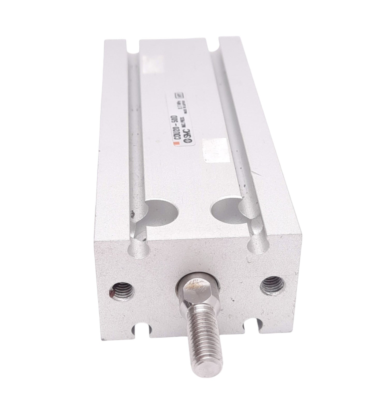 Used SMC CDU20-50D Pneumatic Cylinder, ø20mm Bore, 50mm Stroke, M5, 0.7MPa Max