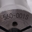 Used Lyndex Nikken 560-001S Round Steel Emergency 5C Collet, ø3/8in Bore