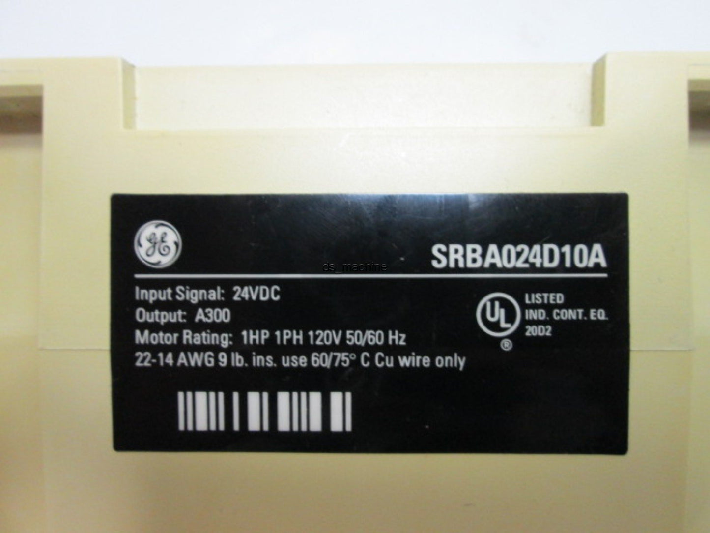 Used General Electric SRBA024D10A Smart Relay Block 24VDC