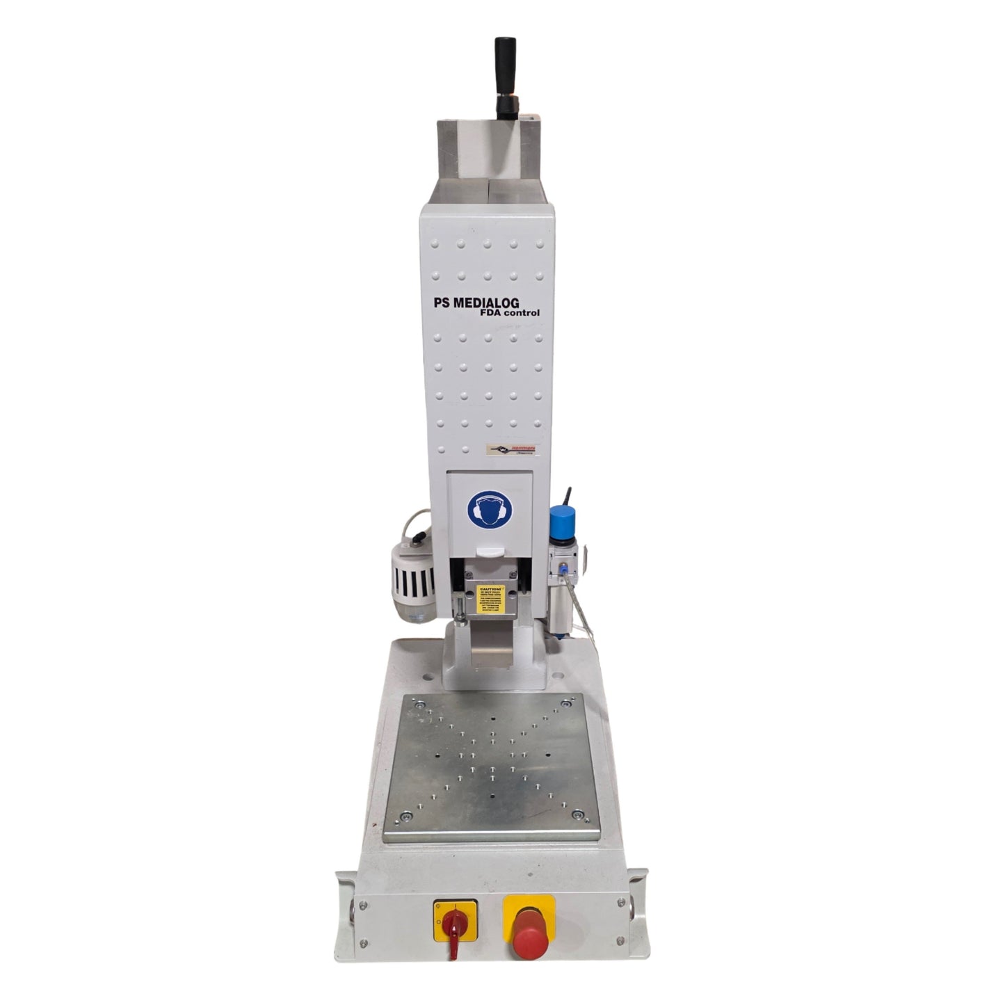 Used Herrmann Ultrasonics PS MEDIALOG Welder W/DYNAMIC Digital Control & DIALOG Touch