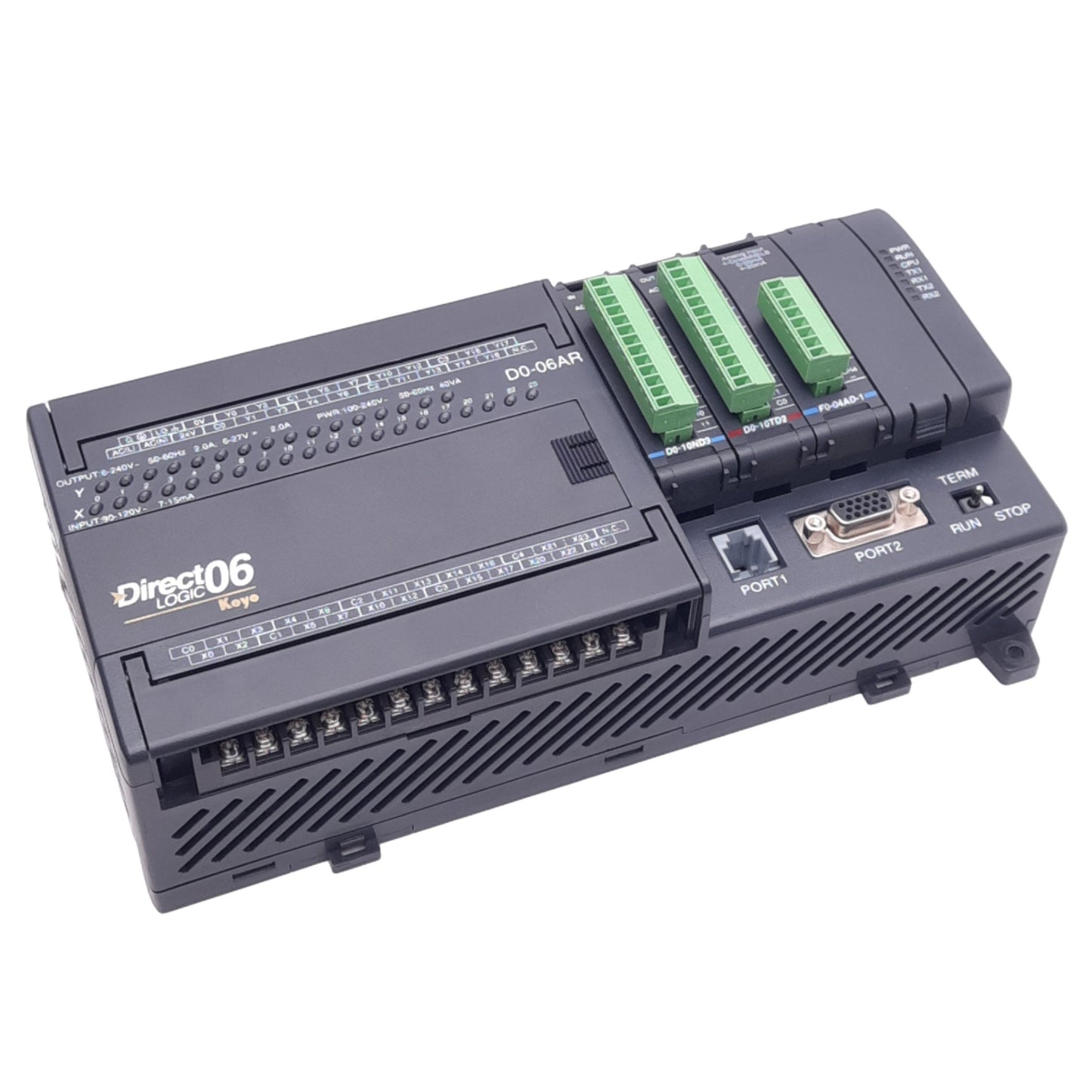 New – Open box Automation Direct D0-06AR DirectLOGIC 06 PLC Controller, 20-Point, 100-240VAC