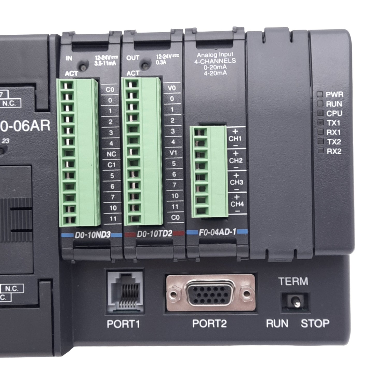 New – Open box Automation Direct D0-06AR DirectLOGIC 06 PLC Controller, 20-Point, 100-240VAC